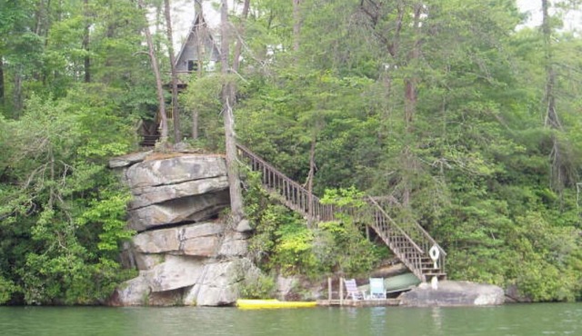 A-Frame on Tallulah Lake