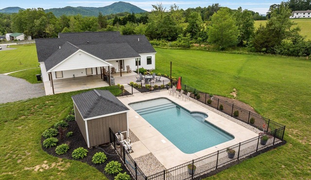 Afton Awaits: Pool, Mountain View