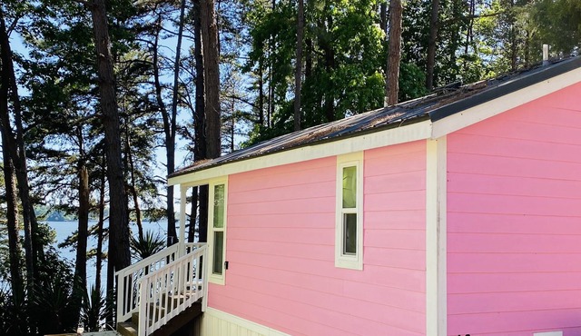 Beach-view Studio Cabin with Private Porch #10 at Long Cove Resort by RedAwning