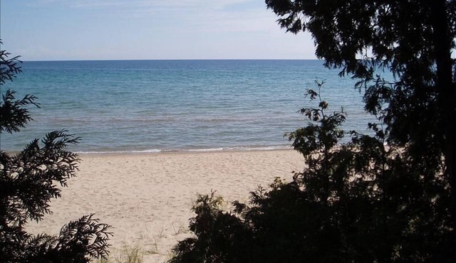 Beachfront Cottage on Lake Michigan