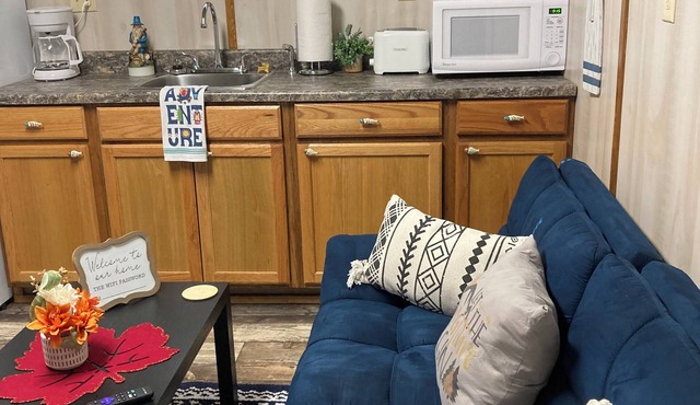 Charming 2-bedroom cabin in McCarr, KynPet friendly! Lots of lighted parking!