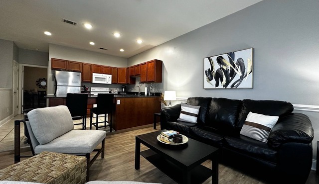 Charming 2BR Townhome w/Garage + Modern Comforts