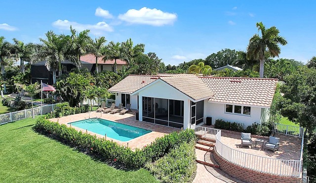 Coastal Osprey Retreat with Dock, Pool & Water Views