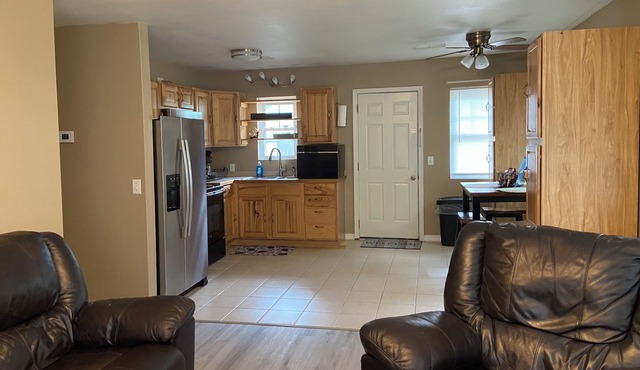 Cozy 2-bedroom country cottage in peaceful Oden with AC