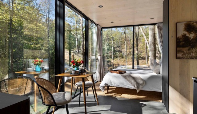 Glass Studio · Private Hot Tub · Nature Views