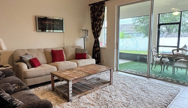 Gorgeous upgraded 4-bedroom house with open space and fenced yard in Palm Bay