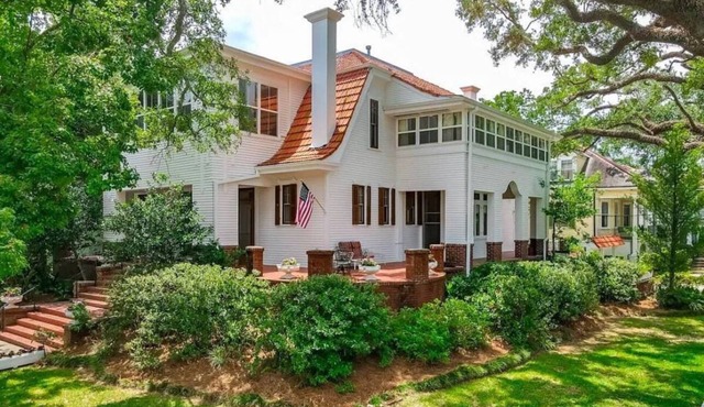 Historic City Park Mansion w/Wraparound Terrace & Private Bar