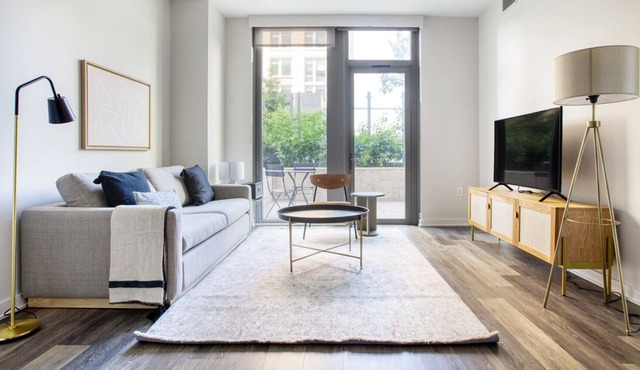 Ideal Crystal City 2BR w/ Pool, Gym, W/D, 1 block to to WF by Blueground