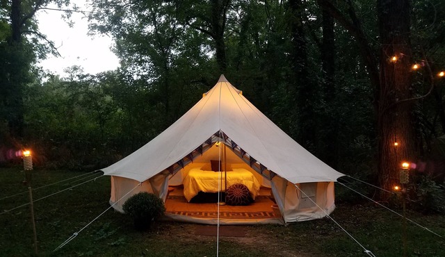 Kings River Bell Tent Glamping