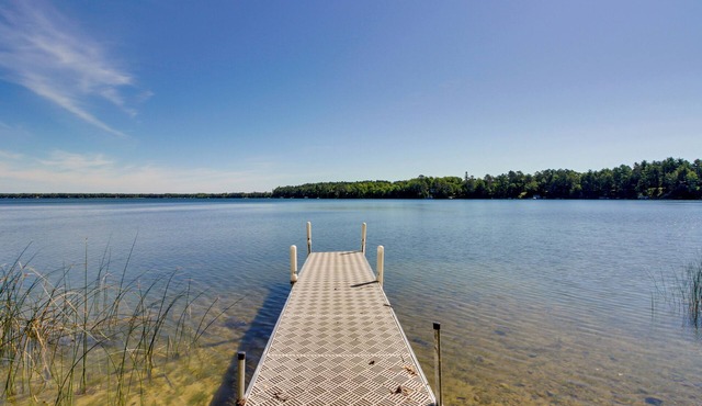 Lakefront Minnesota Escape w/Fire Pit & Boat Dock