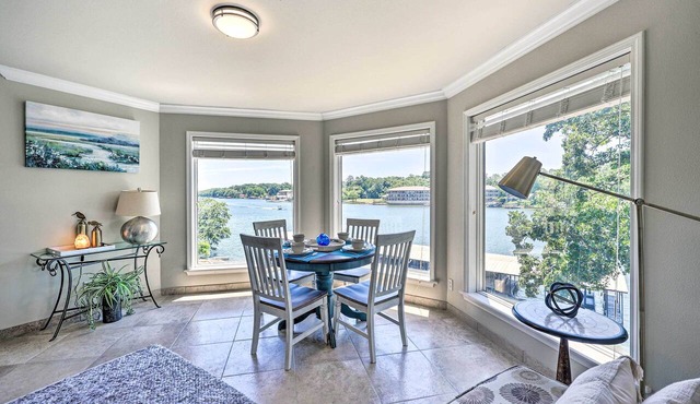 'Lakeview Blue Oasis' in Hot Springs: Lake Access