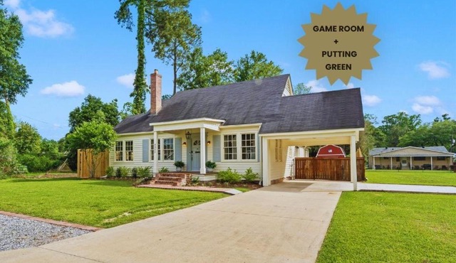 Lux 4BR Home With Putting Green-Game Room-Fire Pit