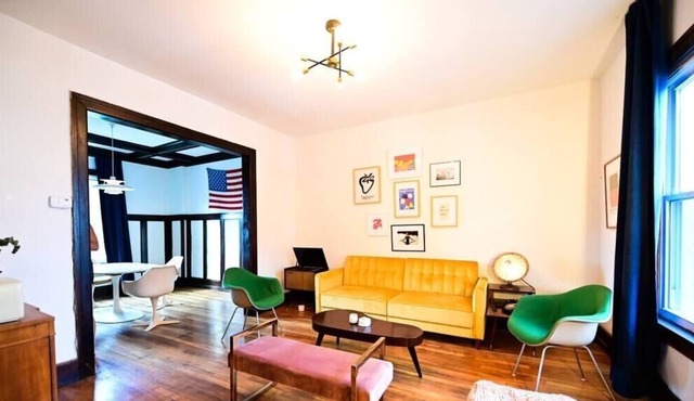 Luxe Mid-Century Styled Historic Townhouse #2