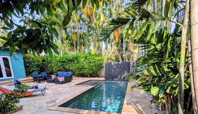 Luxury 3BR Fort Lauderdale Home · Heated Saltwater Pool · Near Las Olas