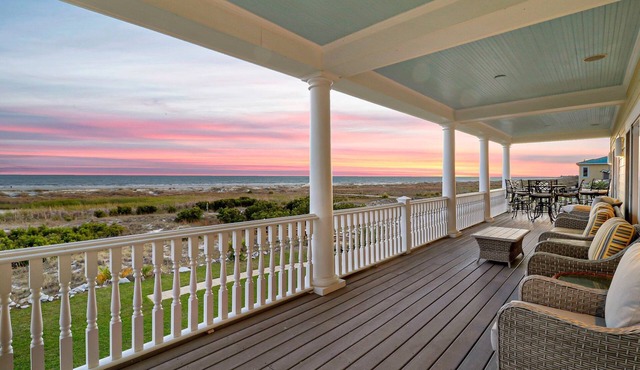 Luxury Oceanfront Retreat | 6 Ensuite Bedrooms | Sleeps 14 | Golf Cart Included | Steps to Beach Club