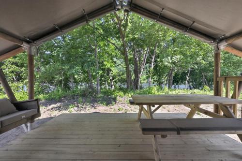 Luxury Safari Tent on the New River