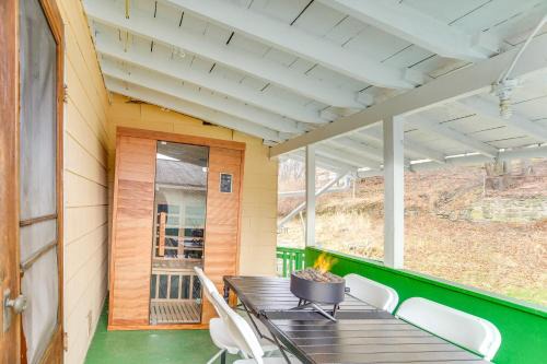 Main St Apt w/Pool Table & Sauna in Westernport!