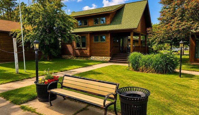 Mercer House on Major Snowmobile and ATV Trail