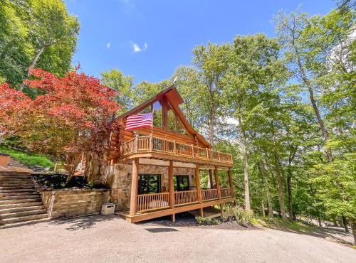 Modern Log Cabin: Pet Friendly Hot Tub