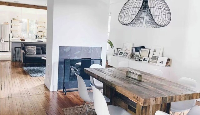 Modern Victorian Retreat with Wraparound Porch Near UVA & Downtown