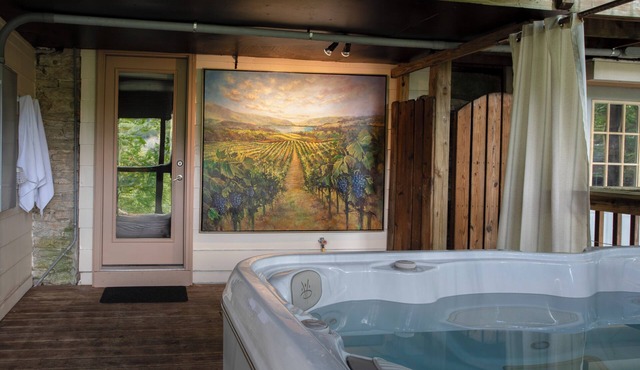 NAPA Suite Hot Tub Downtown Original Art