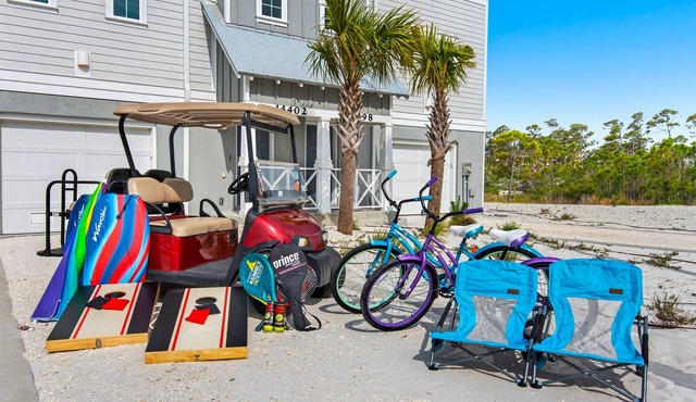 New Townhome with Private Beach Club