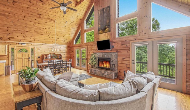 Norris Lake Cabin Near Marinas & Fishing, Fire pit