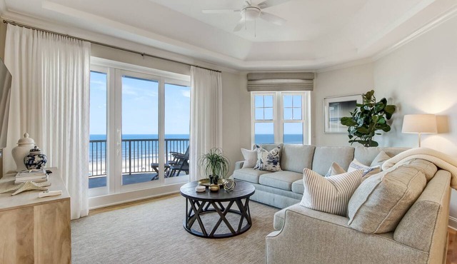Oceanfront | Penthouse Ocean Place | Fully Renovated | Luxury Furnishings | Near the Ritz Carlton