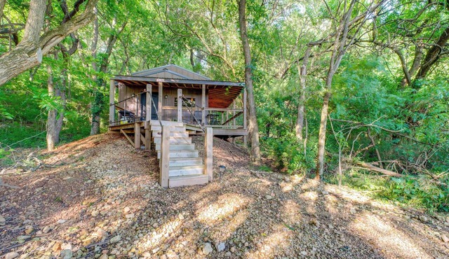 Ozark 'Blue Jean Cabin' w/Trails & Fishing Pond