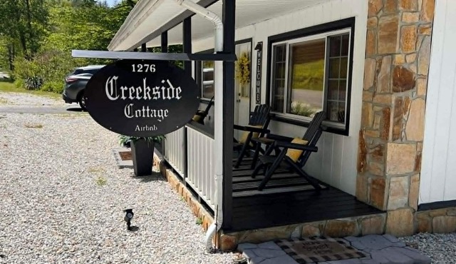 Peaceful 2-bedroom cottage tucked away in the heart of the Smoky Mountains.