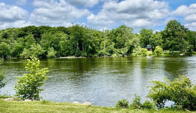 Perfect getaway! Modern, rustic cottage on the St. Joseph River.