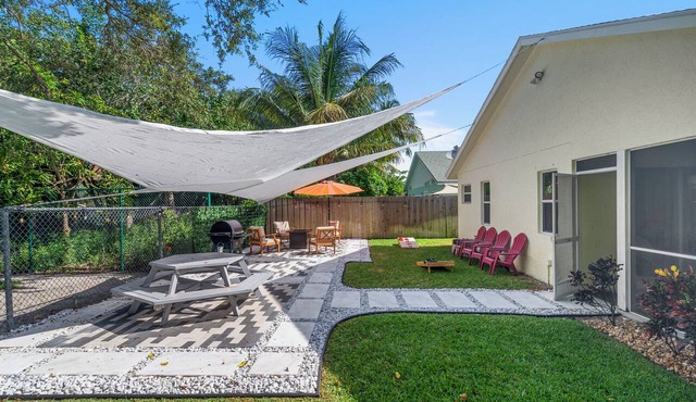 Pet-Friendly Jupiter Home Game Room Central