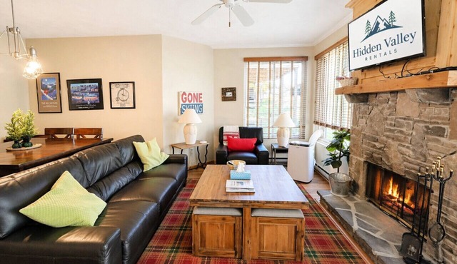 Pool Access | Fireplace, Deck & A/C