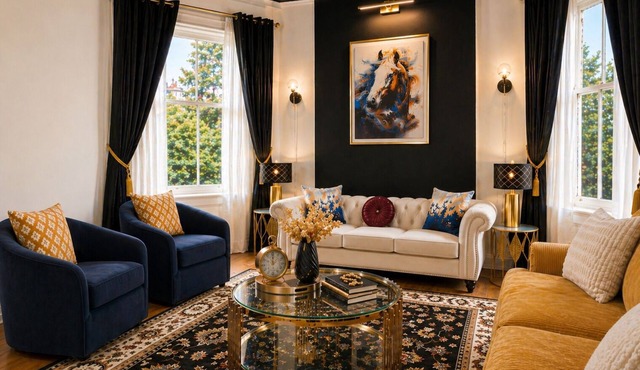 Prime Escape 6Bed 5Bath Mins 2 UL/Downtown Firepit Speakeasy Luxe Amenities