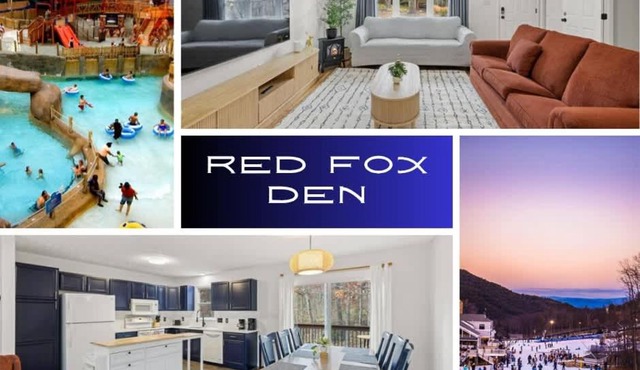 Red Fox Den - Luxurious home 10 guests 5 beds in Massanutten