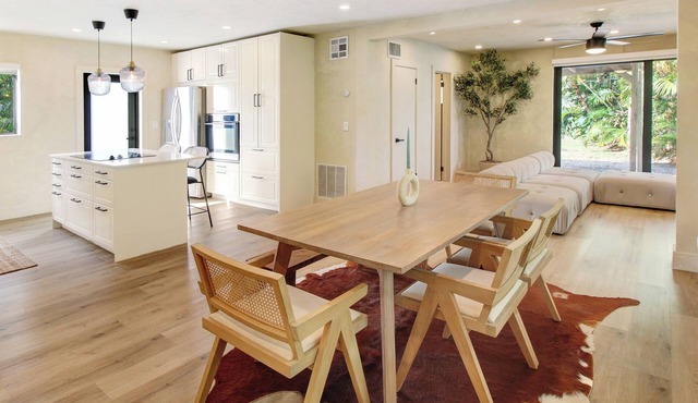 Renovated East Boca Raton Oasis with Stunning Tropical Backyard