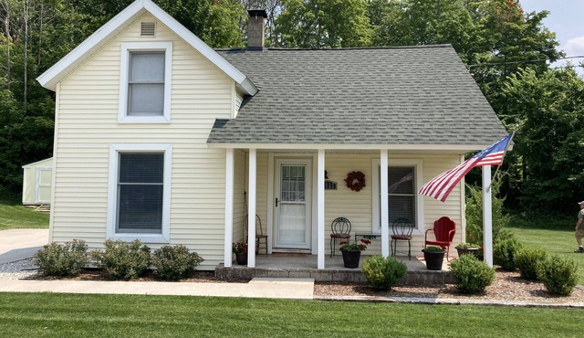 Robin's Nest, a home located in the quaint Village of Lake Ann Michigan