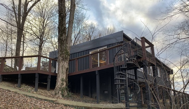 Secluded Mid Century Home in Crescent Hill on a 1/2 acre in the city