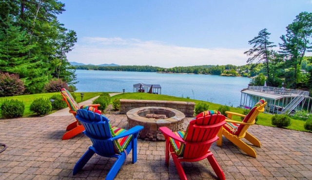 Serene lakefront property on Nottely Lake in North Georgia Mountains