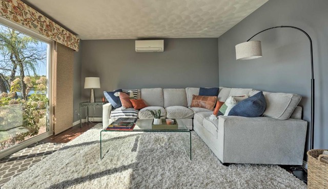 Spacious Delton Home w/Fire Pit + Lake Views