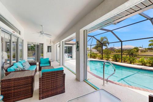 Spacious home private pool large kitchen