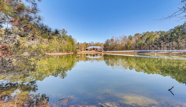 Stocked Pond! 33-Acre LaGrange Estate w/ 2 Units