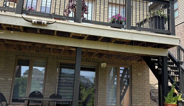 Studio unit with one bedroom double bed and one sofa bed