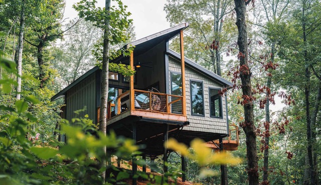 Summer Breeze at Willow Treehouse -Treetop Escapes