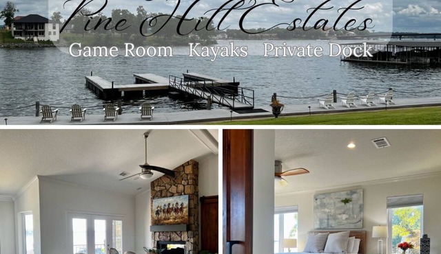 The Farmhouse - Lakehouse | Boat Dock + Game Room