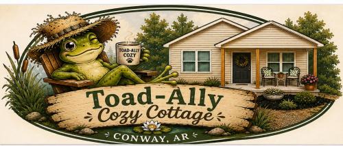 Toad-Ally Cozy Cottage - Conway Getaway