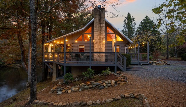 Ultimate Riverfront Cabin Retreat Private Swimming Hole Smoky Mountains