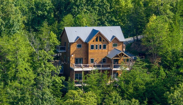 Unwind in this Luxury Glamping Cabin in Sevierville, Tennessee