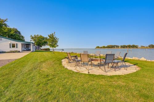 Waterfront Bay City Home w/Dock & Boat Launch!