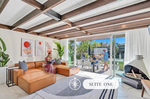 Waterfront Heated pool Lime Key One